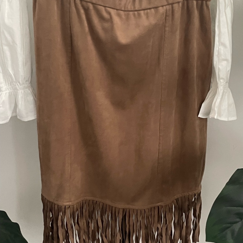 Artisan Ny Brown Knee-Length Pencil Skirt Casual